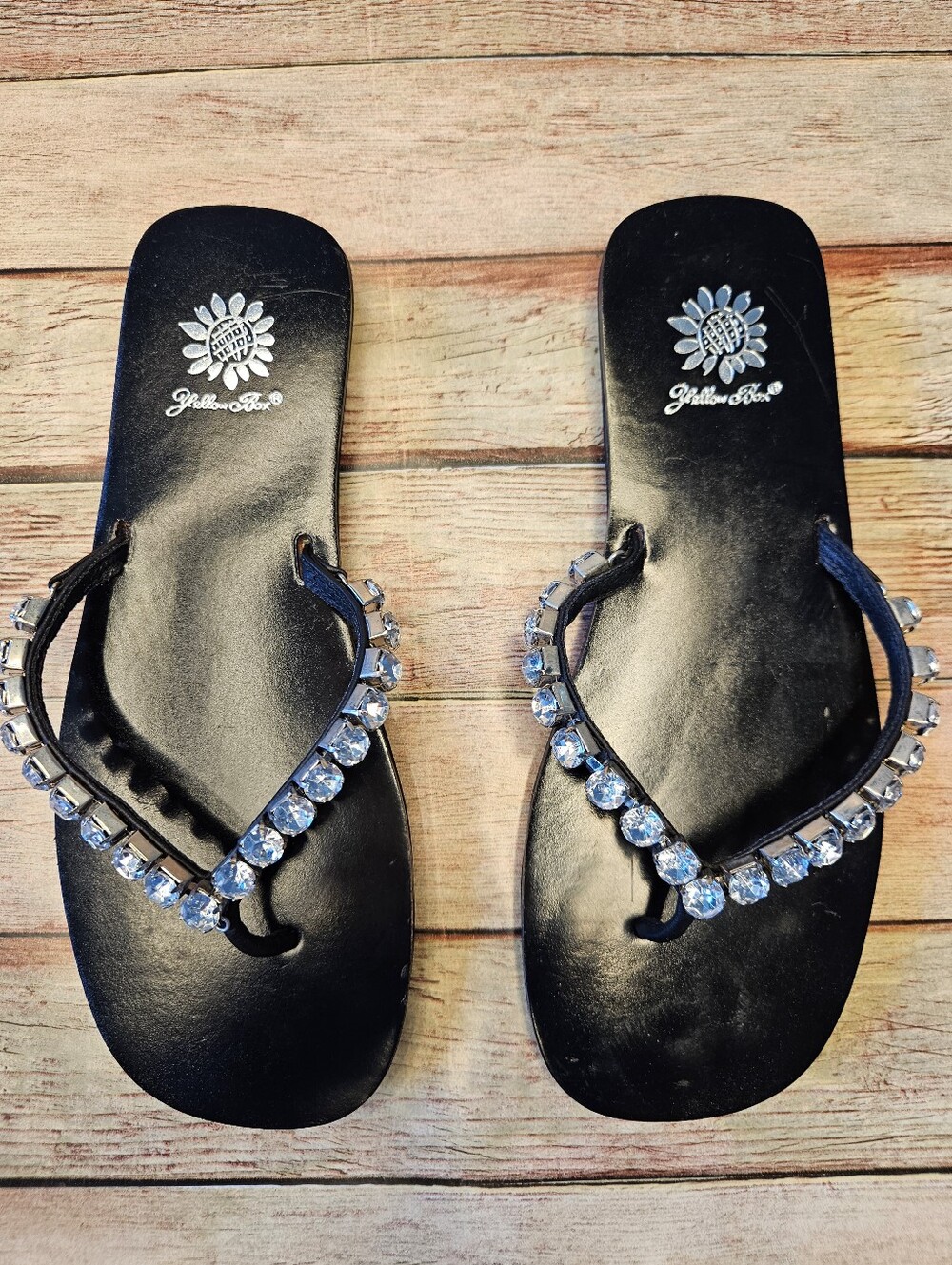 Yellow Box sandals